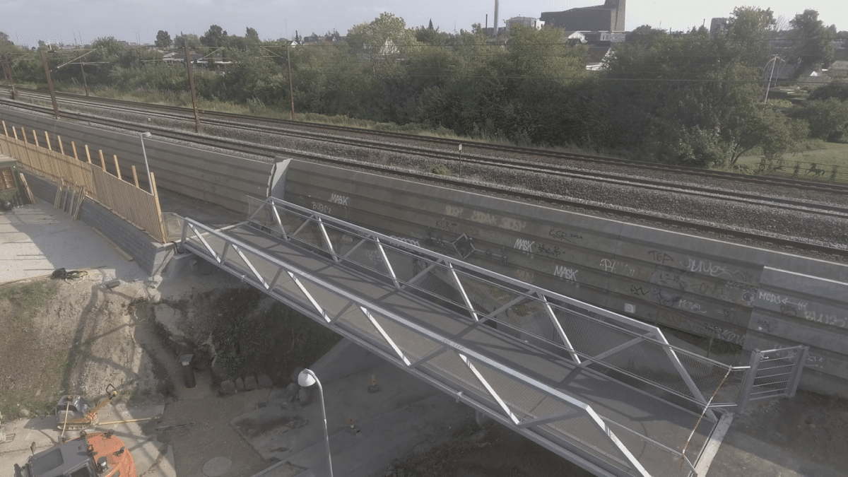 Stibro i stål ved Roskilde