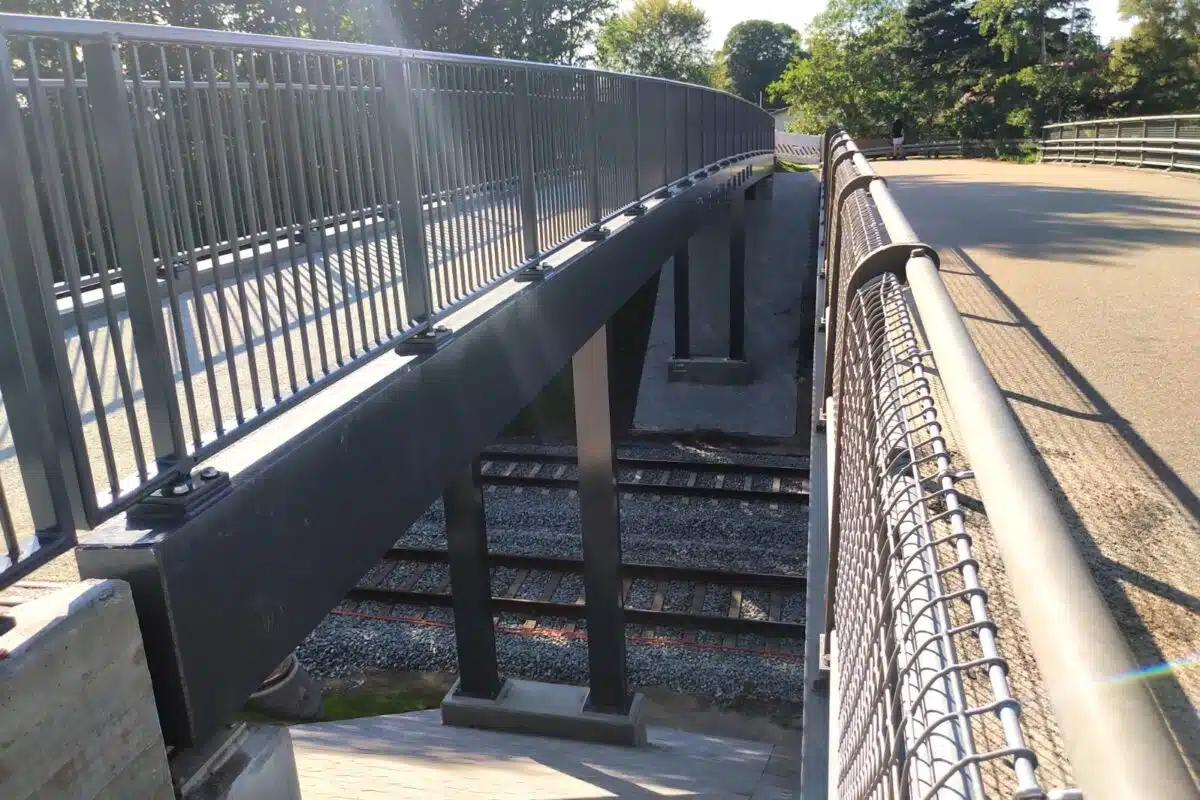 Stibro over jernbane