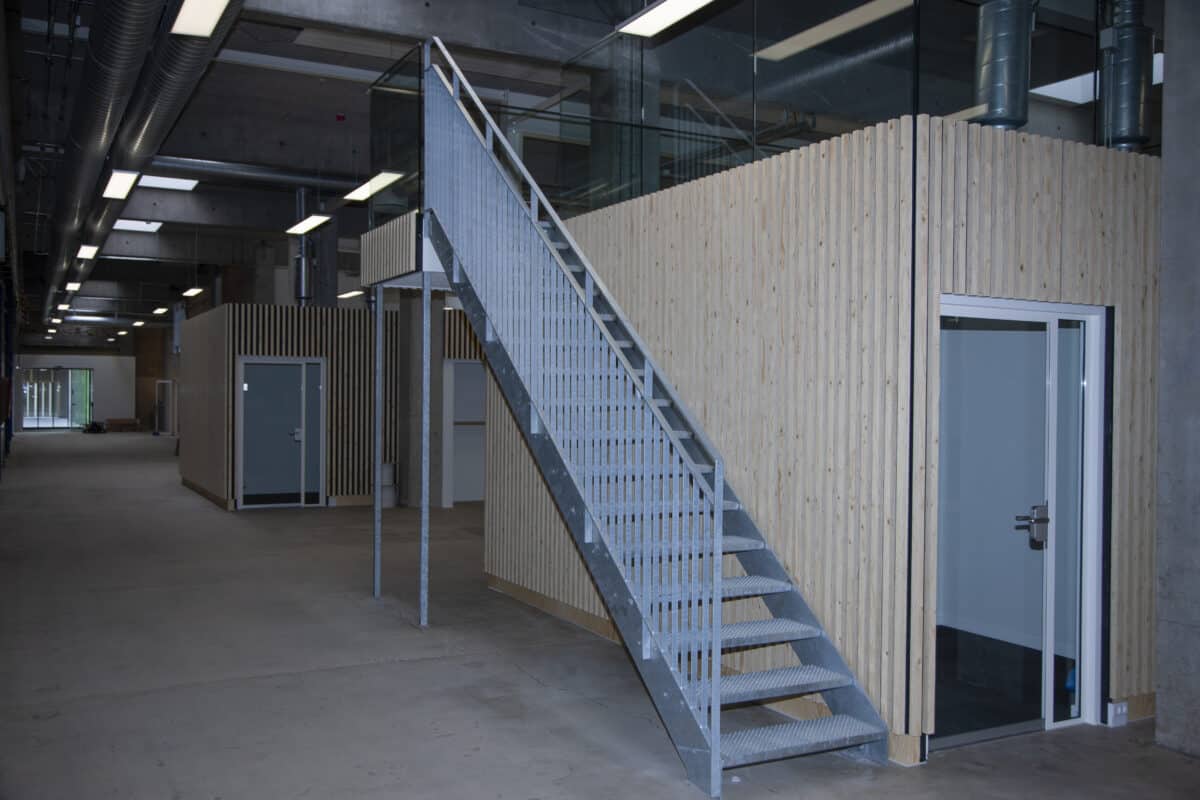 Ståltrappe på SPX lager i Silkeborg