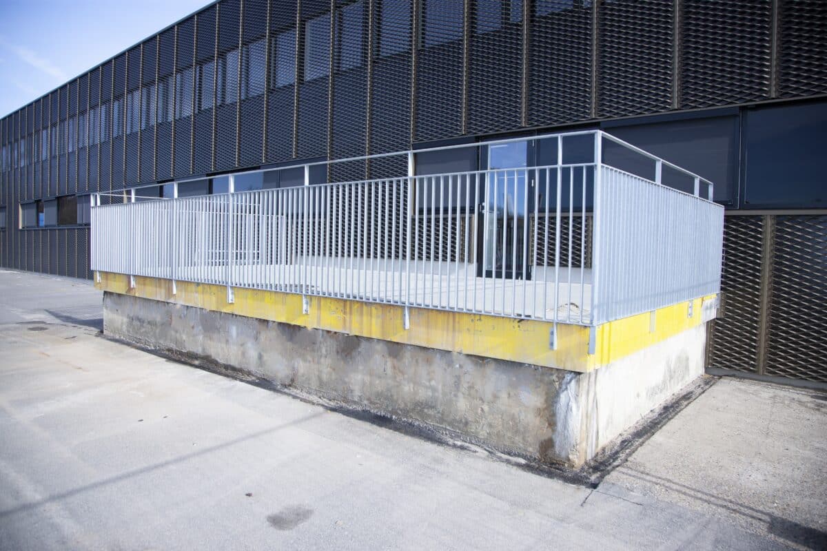 Special stålkonstruktion på SPX lager i Silkeborg