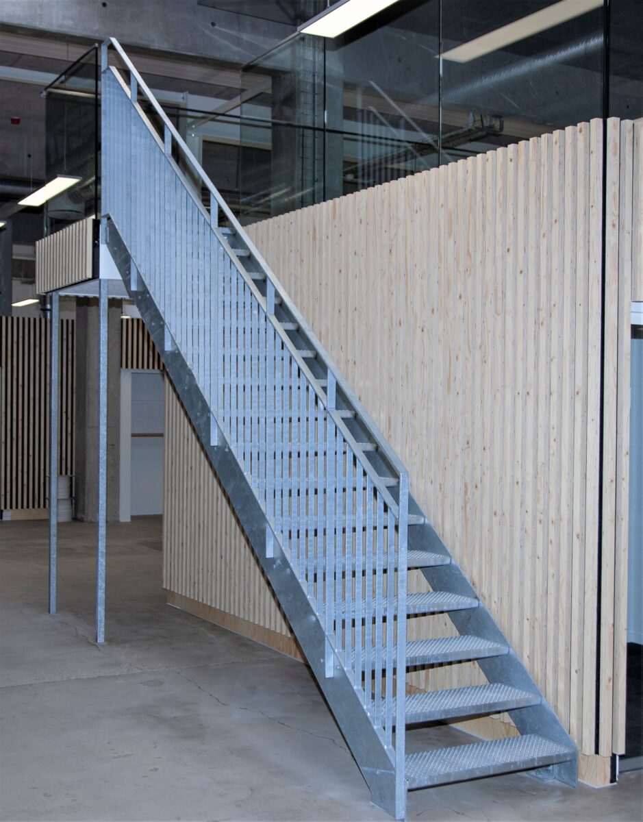 Ståltrappe fra DAV NORDIC