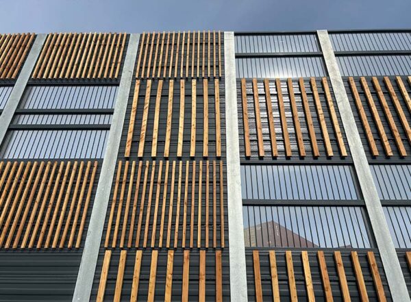 Støjskærm ved Fredericia Havneudvidelse