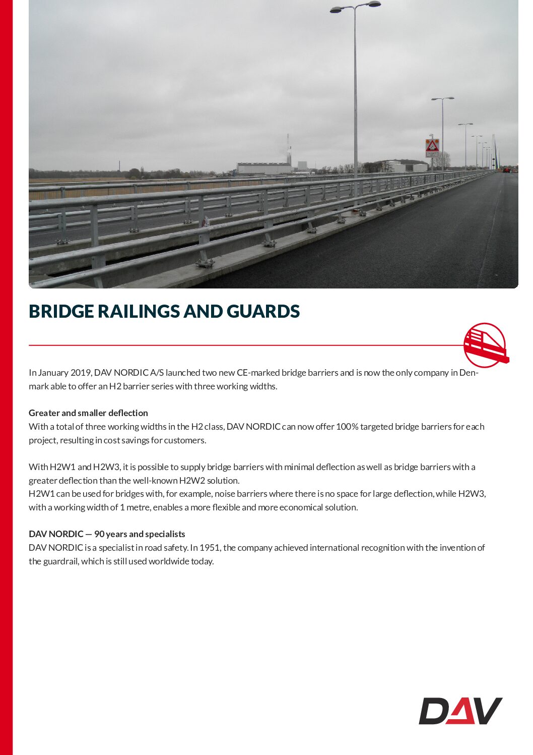 ​Special railings product sheet